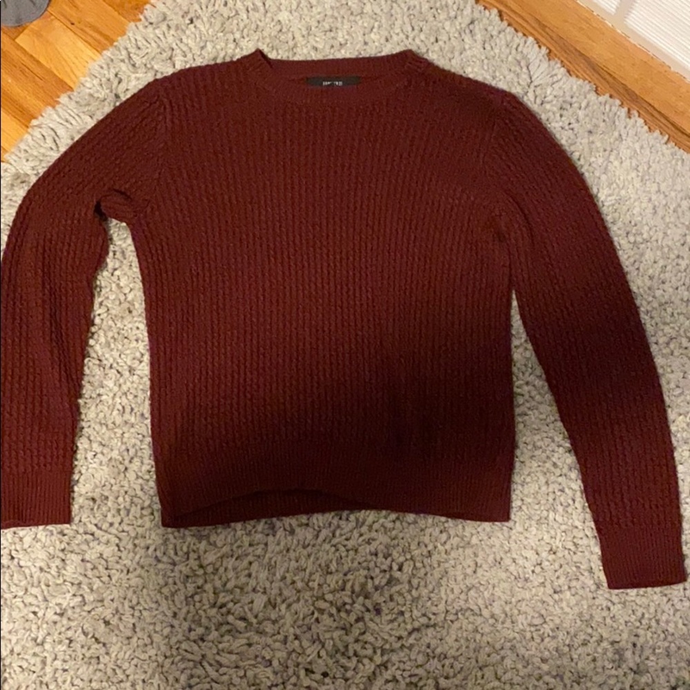 Forever 21 maroon sweater